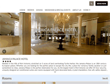 Tablet Screenshot of jamaica-palacehotel.com